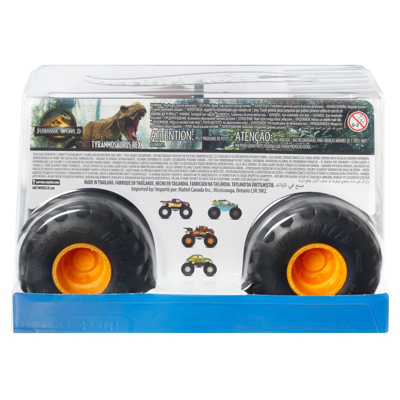 Hot Wheels Monster Trucks 1:24 Oversized Tyrannosaurus Rex