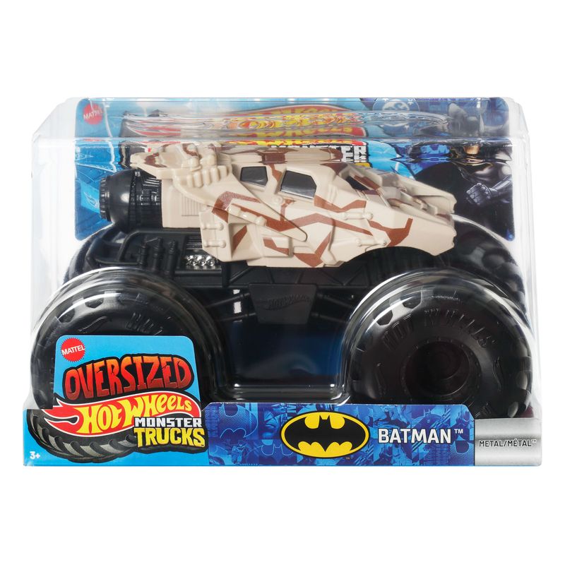 Hot Wheels Monster Trucks Oversized Toy Vehicle Batman