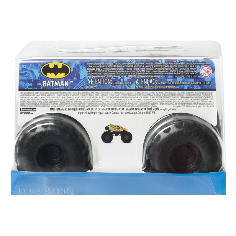 Hot Wheels Monster Trucks Oversized Toy Vehicle Batman