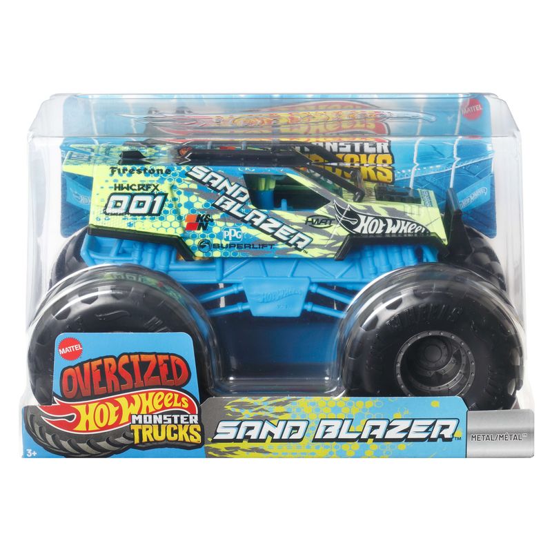Hot Wheels Monster Trucks 1:24 Oversized Sand Blazer