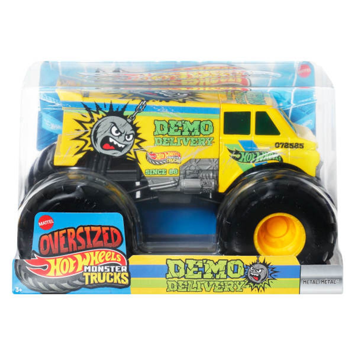 Hot Wheels Monster Trucks Oversized Toy Vehicle Demo Delivery