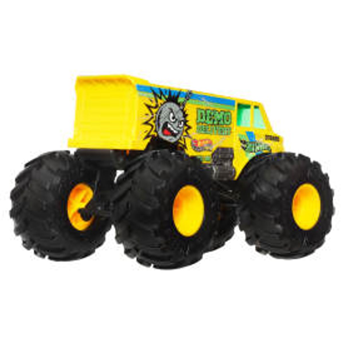 Hot Wheels Monster Trucks Oversized Toy Vehicle Demo Delivery