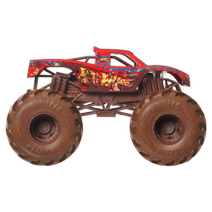 Hot Wheels Monster Trucks Oversized Toy Vehicle Podium Crasher