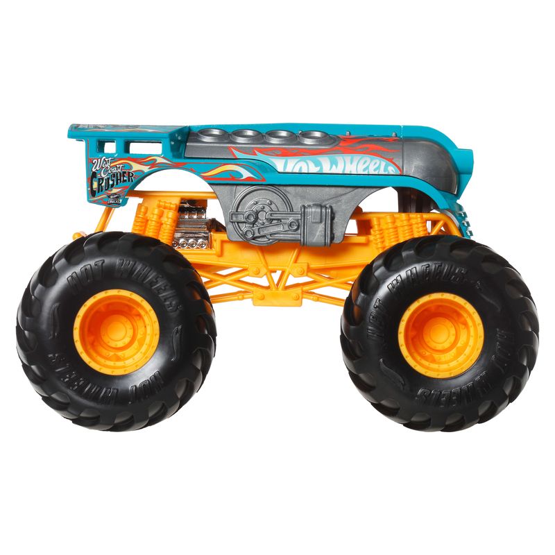 Hot Wheels Monster Trucks Oversized Toy Vehicle West Coast Crusher