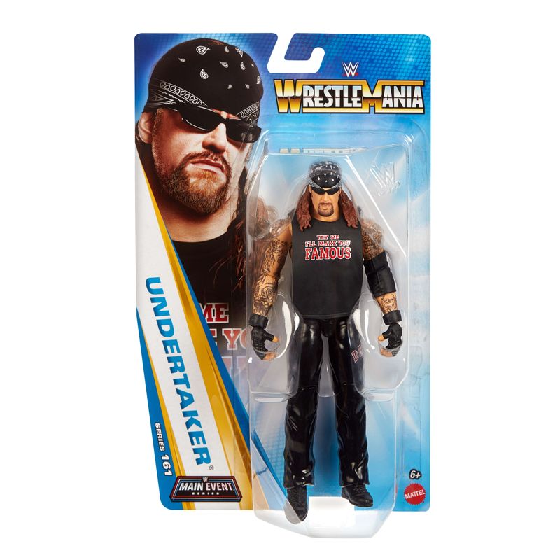 WWE Undertaker Action Figure  Main Event Series #161 6" Collectible