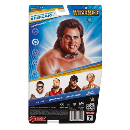 WWE Brutus “The Barber” Beefcake Action Figure  Main Event Series #161 6" Collectible