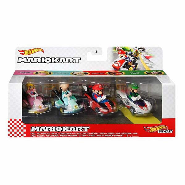 Hot Wheels Mariokart Princess Peach Rosalina Mario