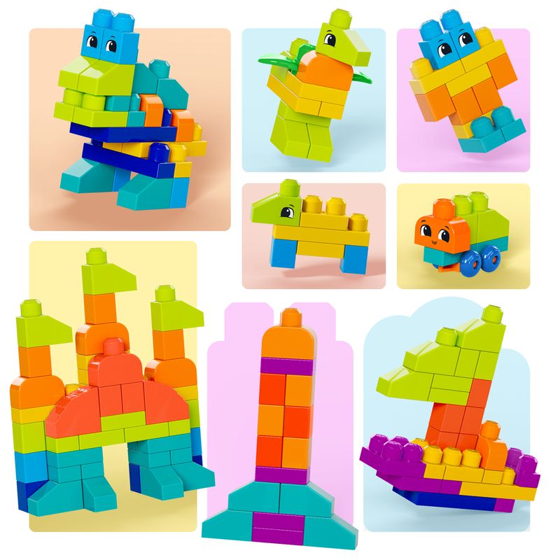 Mega Bloks First Builders Bigger Building Bag Toy Blocks