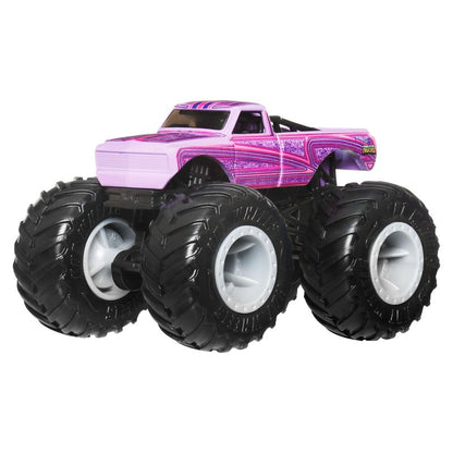 Hot Wheels Monster Trucks 4-Pack  Set of 4 1:64 Scale Toy Trucks with Giant Wheels