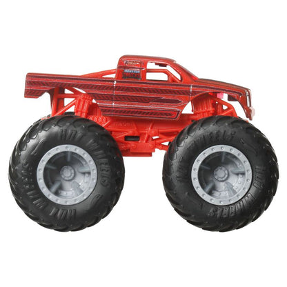 Hot Wheels Monster Trucks 4-Pack  Set of 4 1:64 Scale Toy Trucks with Giant Wheels