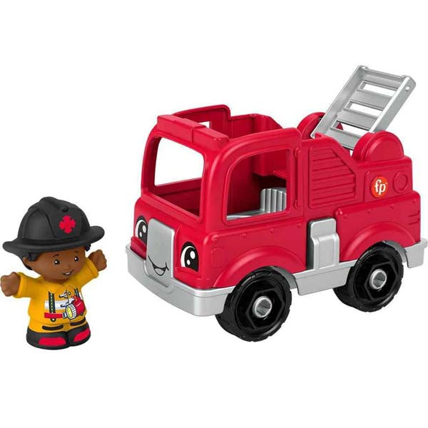 Little People Small Vehicle Firetruck and Figure
