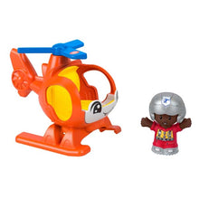 Little People Small Vehicle Helicopter and Figure