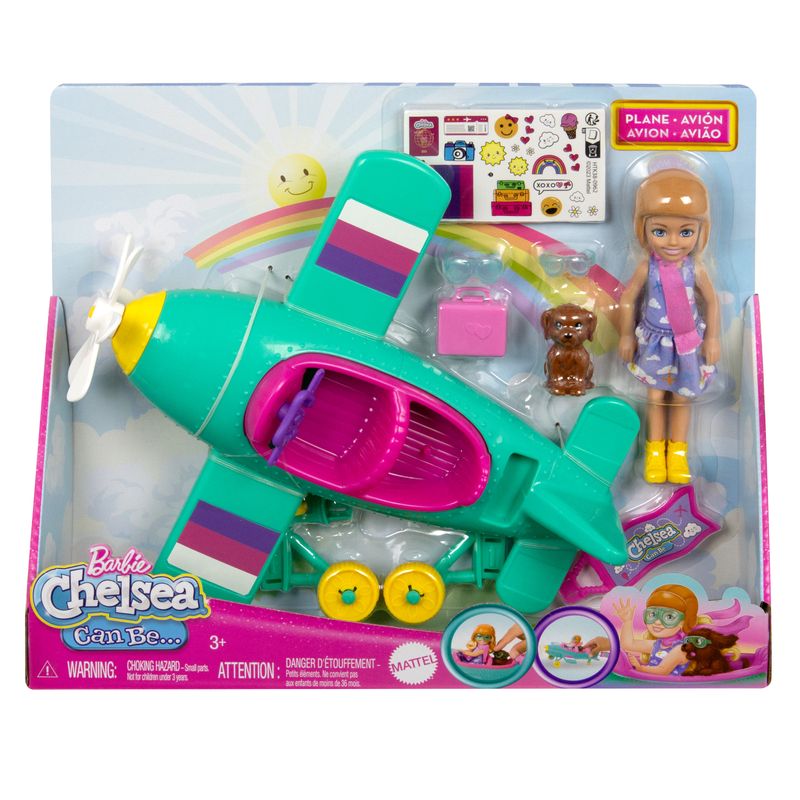 Barbie Chelsea Can Be Plane Doll and Playset