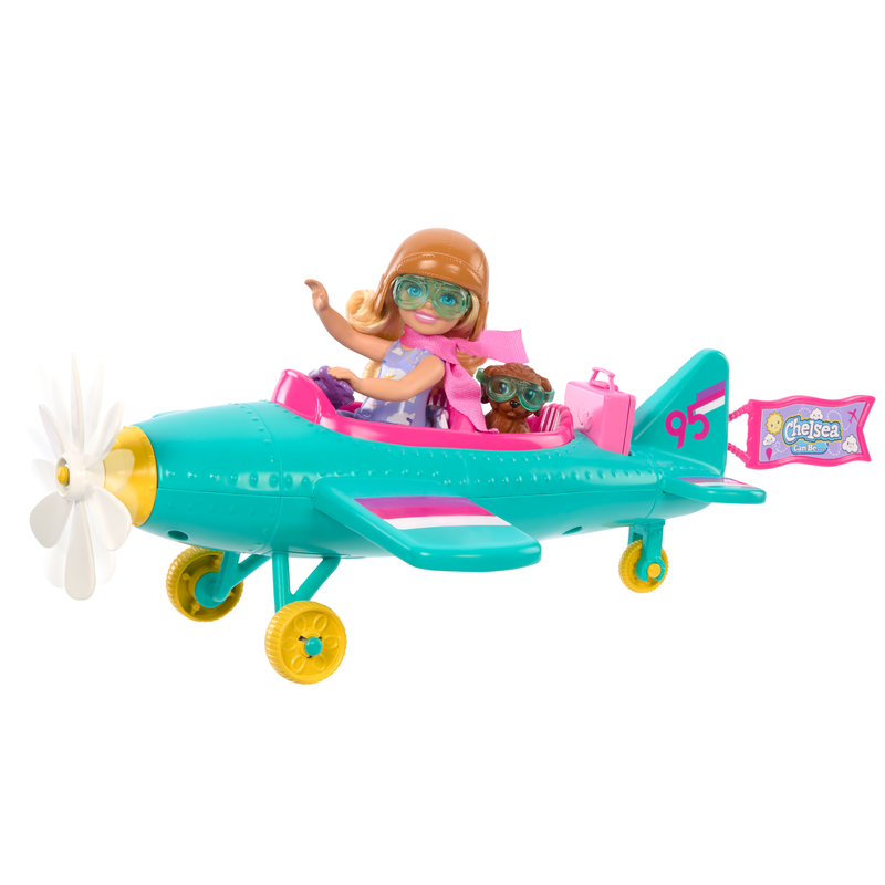Barbie Chelsea Can Be Plane Doll and Playset