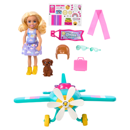 Barbie Chelsea Can Be Plane Doll and Playset