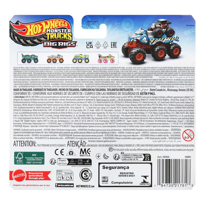 Hot Wheels Monster Trucks Big Rigs Rhinomite Vehicle