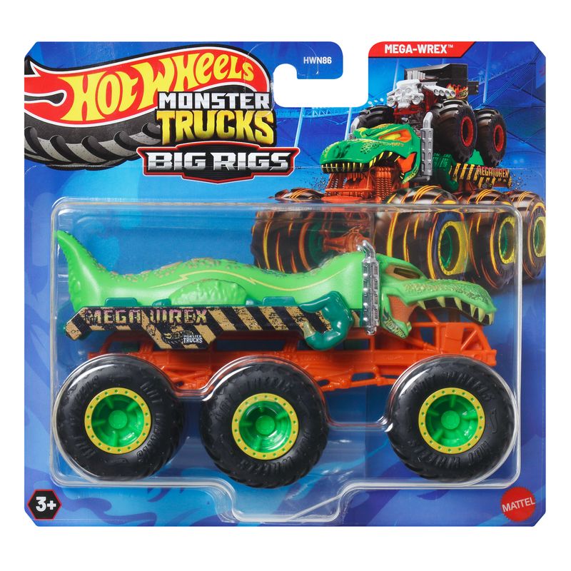 Hot Wheels Monster Trucks Big Rigs Mega-Wrex Vehicle