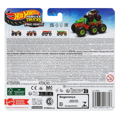 Hot Wheels Monster Trucks Big Rigs Mega-Wrex Vehicle