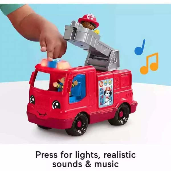 Little People Large Vehicle Fire Truck