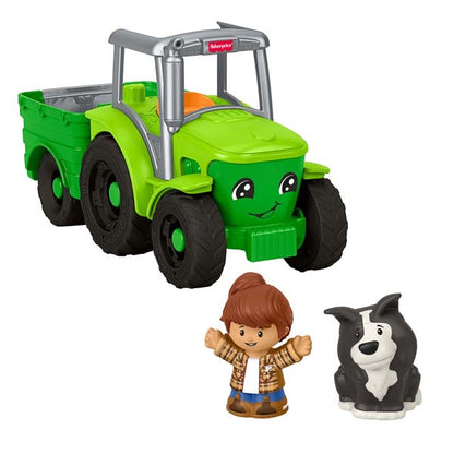 Little People Large Vehicle Push and Play Tractor