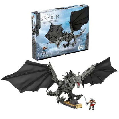 MEGA Skyrim Alduin The World Waster Building Set