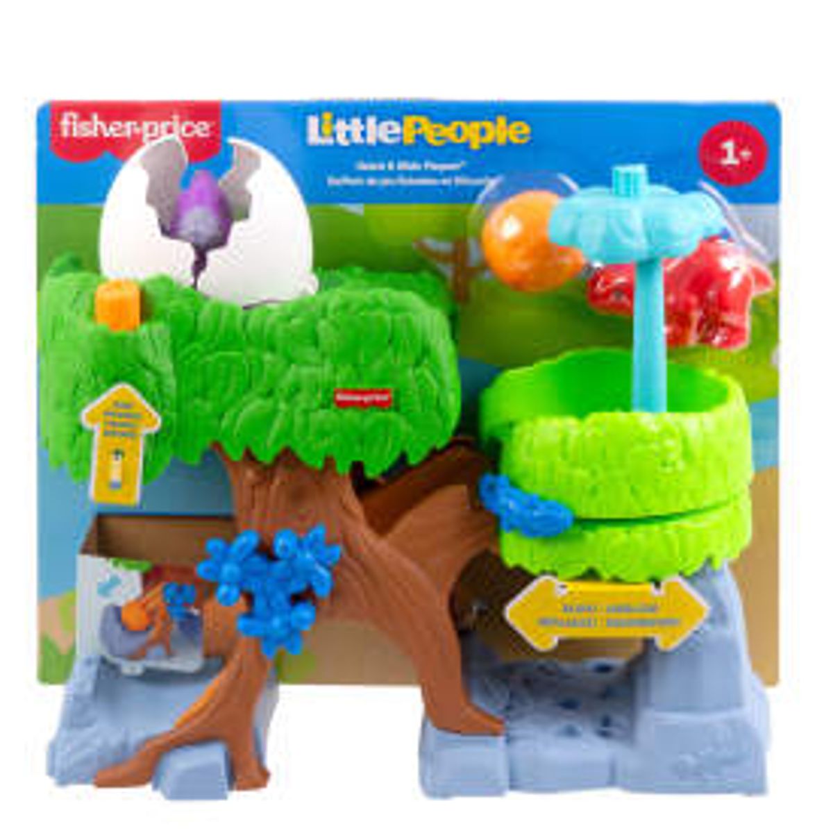Fisher-Price Little People Dinosaur Hatch & Slide Playset