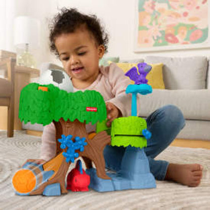 Fisher-Price Little People Dinosaur Hatch & Slide Playset