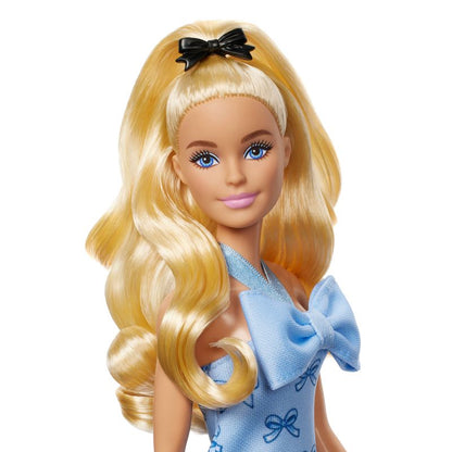 Barbie Fashionistas Doll #237 in Blue Bow Halter Dress