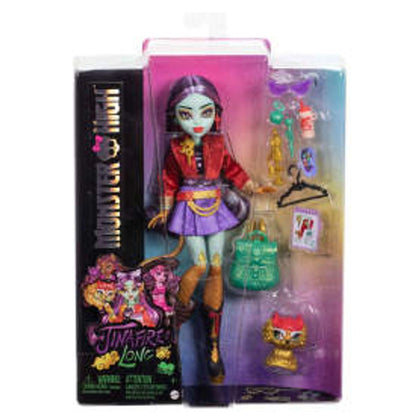 Monster High Jinafire Long Fashion Doll with Pet Dog