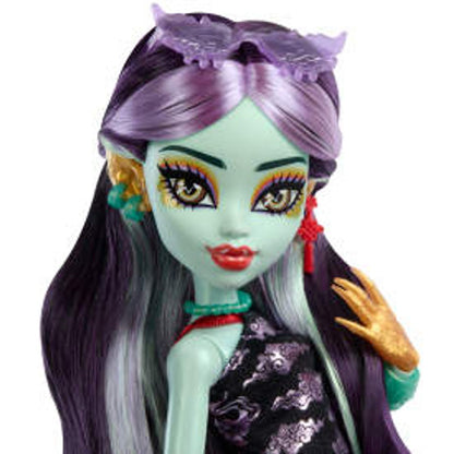 Monster High Jinafire Long Fashion Doll with Pet Dog