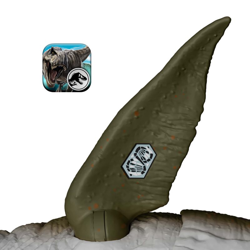 Jurassic World Rebirth Bite N Blast Mosasaurus Action Figure and Mini Dilophosaurus