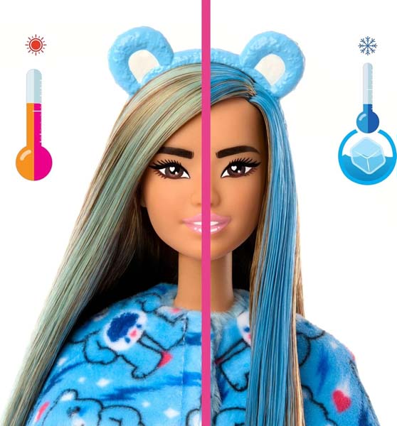 Barbie Cutie Reveal Care Bears Doll Grumpy Bear