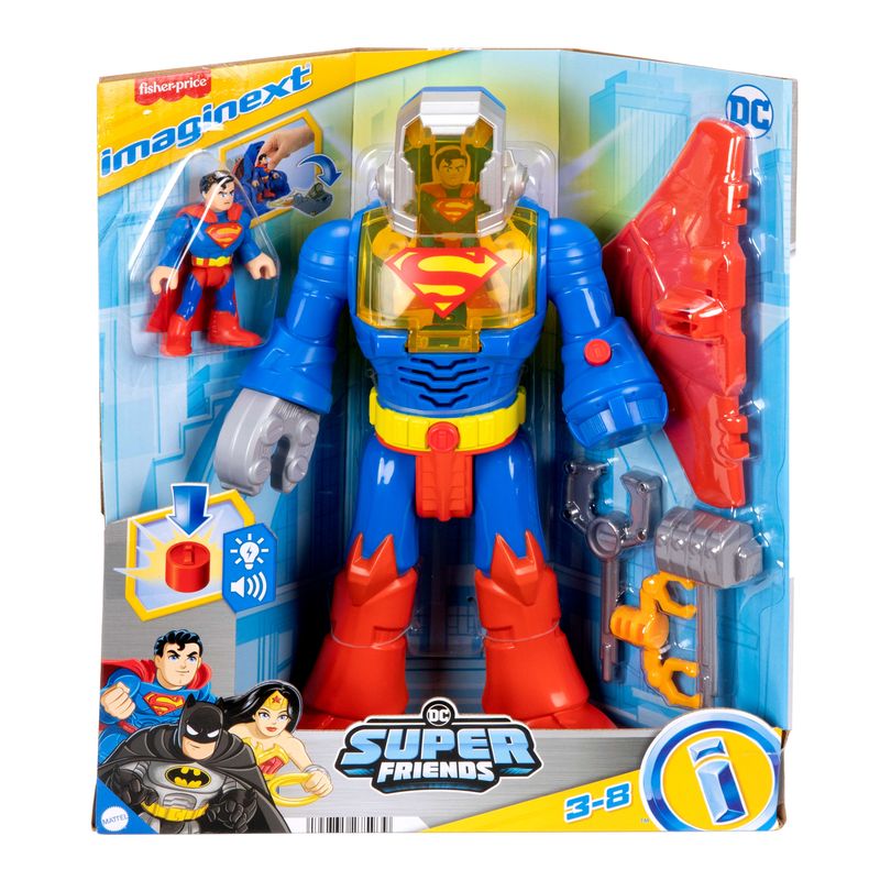 Imaginext DC Super Friends Superman Insider & Exo Suit