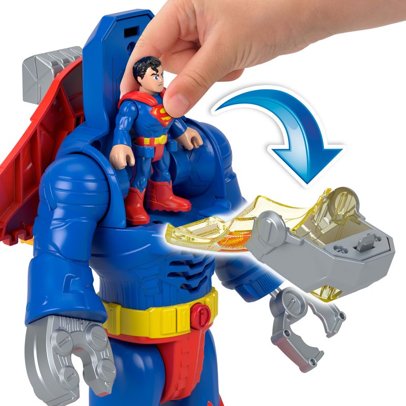 Imaginext DC Super Friends Superman Insider & Exo Suit