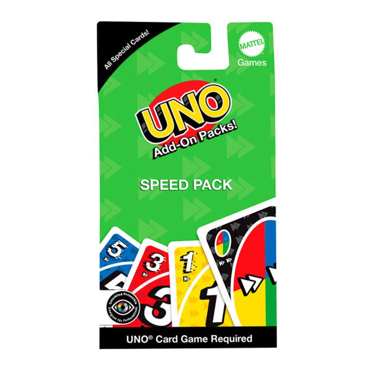 UNO Add-on-Packs Speed Pack Card Game