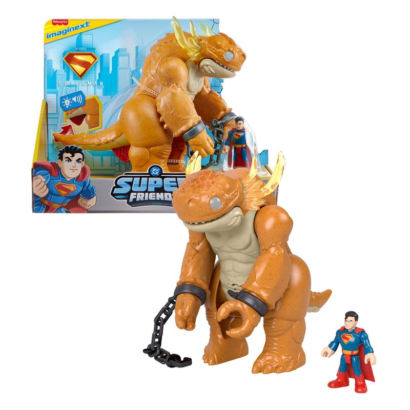 Fisher-Price Imaginext Superman Monster Toy with Lights & Sounds