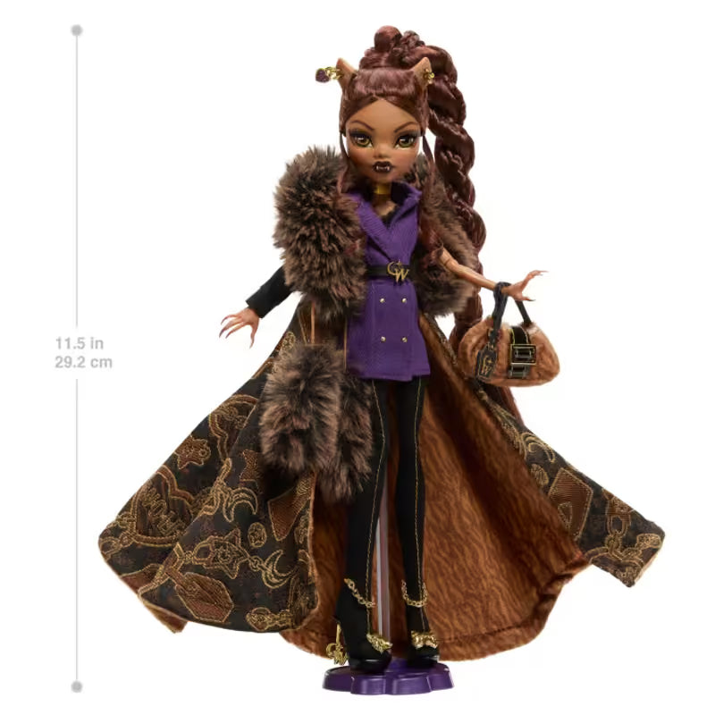 The Monster High Clawdeen Wolf House of Wolf Doll showcases bold fashion, unique accessories, and fang-tastic style for collectors and fans.