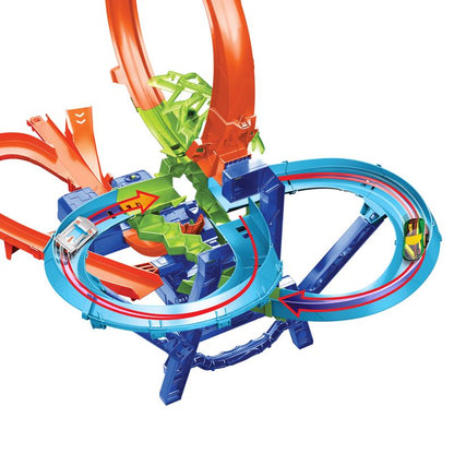 Hot Wheels Stunt Tracks Mid-Air Crash