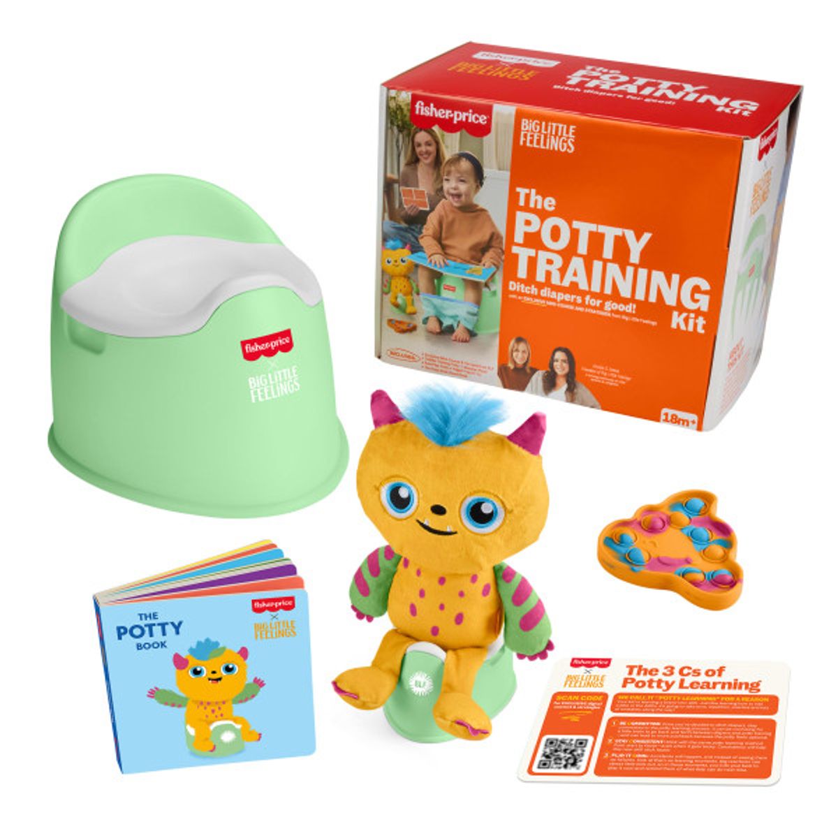Fisher-Price Big Little Feelings Potty Training Play Kit
