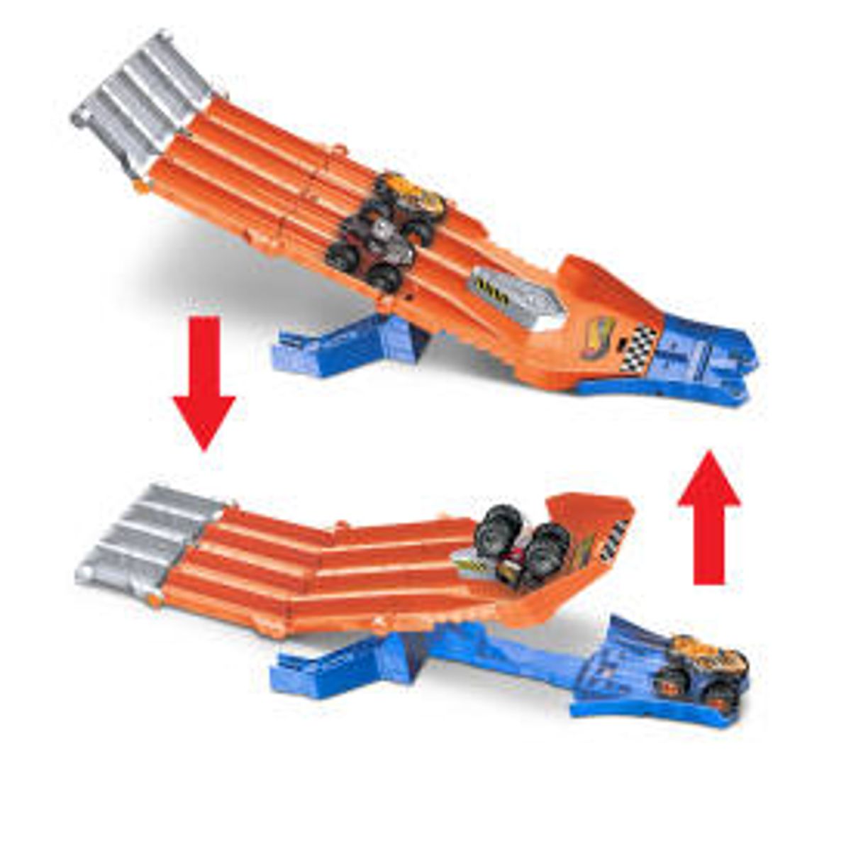 Hot Wheels Monster Trucks Racedown Destruction
