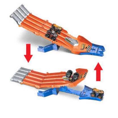 Hot Wheels Monster Trucks Racedown Destruction