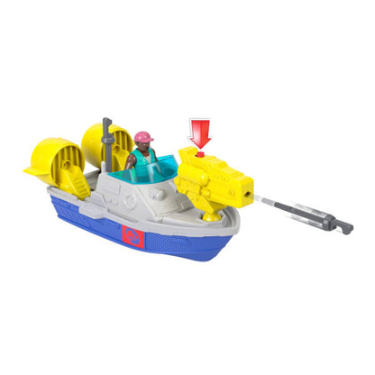Fisher-Price Imaginext Jurassic World Rebirth Aquachomp Chase Mosasaurus Dinosaur Toy Playset