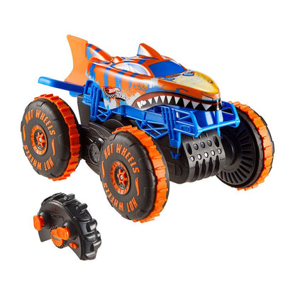 Hot Wheels Monster Trucks Tiger Shark Climber Remote Control