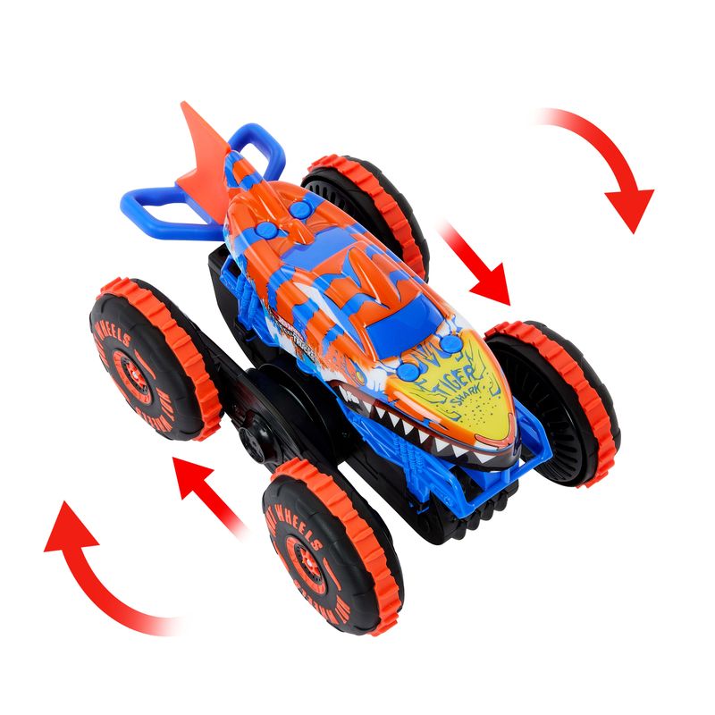Hot Wheels Monster Trucks Tiger Shark Climber Remote Control