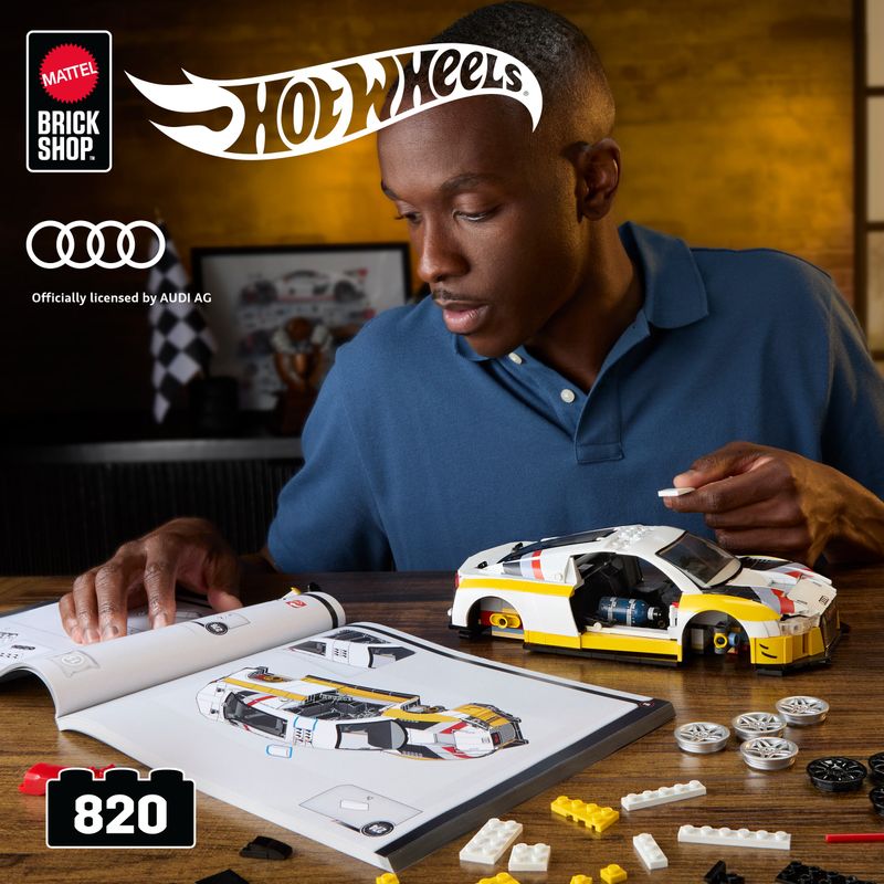 Brick Shop Hot Wheels '15 Audi R8 Lms