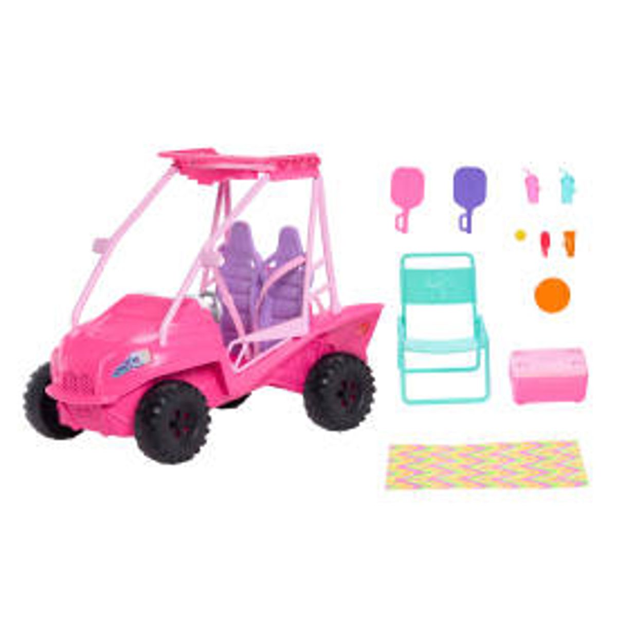 Barbie Mysteries Beach Detectives Ultimate Beach Buggy Doll