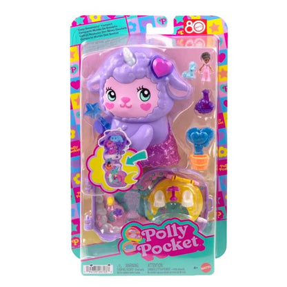 Polly Pocket Cozy Dreamland Lamb Playset