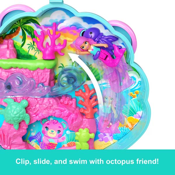 Polly Pocket Glitter Island Playset