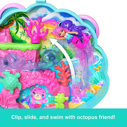 Polly Pocket Glitter Island Playset