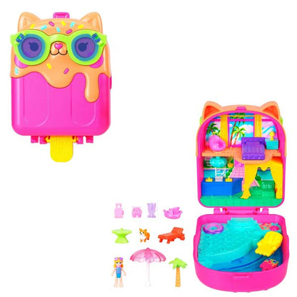 Polly Pocket Kitty Popsicle Resort Playset